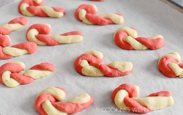 Cookies baked until set and lightly browned cookingwithcurls.com