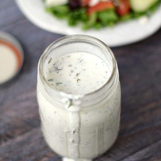 Thick and Creamy Feta Dressing! cookingwithcurls.com